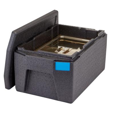 Termoizolační box Cam GoBox, horní plnění, GN 1/1, 46 l, Cambro, Černá, 680x400x(H)321mm | EPP180LH110
